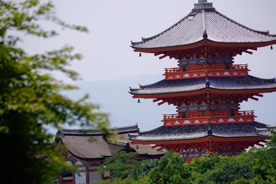 Kiyomizudera Temple in Kyoto