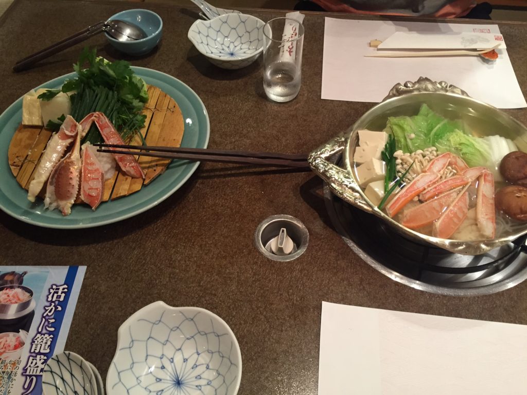 King crab hot pot