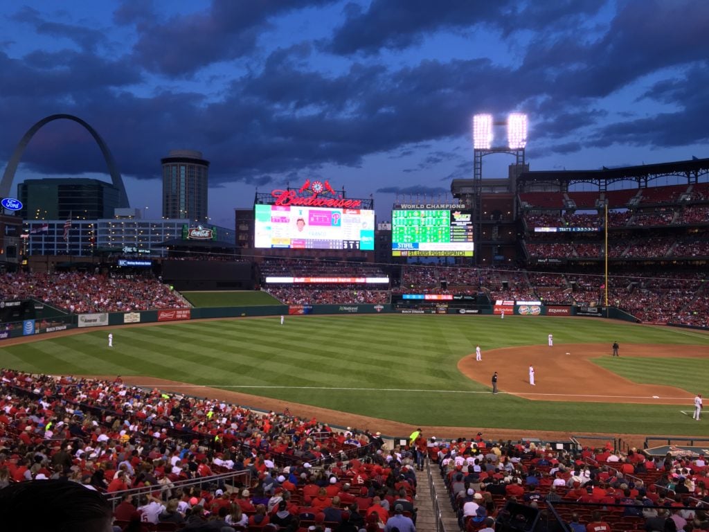 Busch Stadium in St. Louis