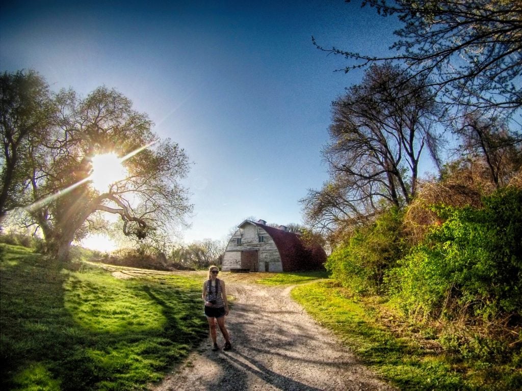 Barn at Faust Park in St. Louis, Missouri