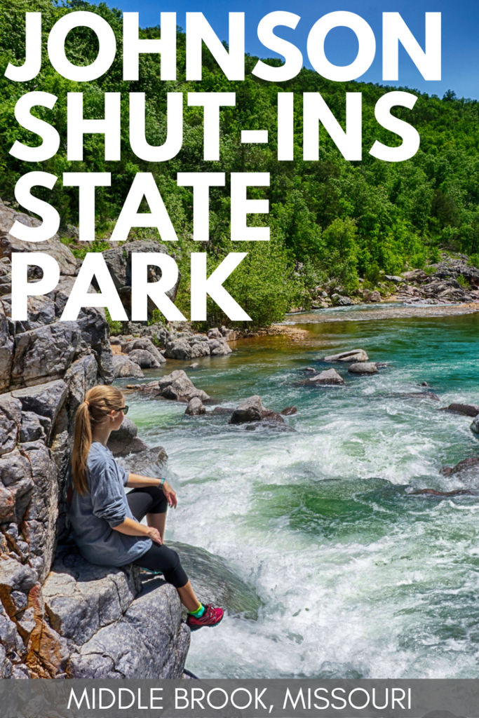 Johnson Shut-Ins State Park in Middle Brook is one of the most beautiful State Parks to visit in Missouri with hiking trails, swimming holes, and campsites.