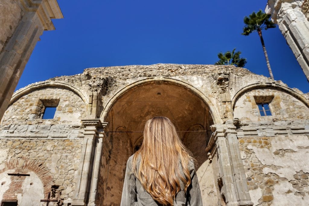 Mission San Juan Capistrano in Dana Point, California