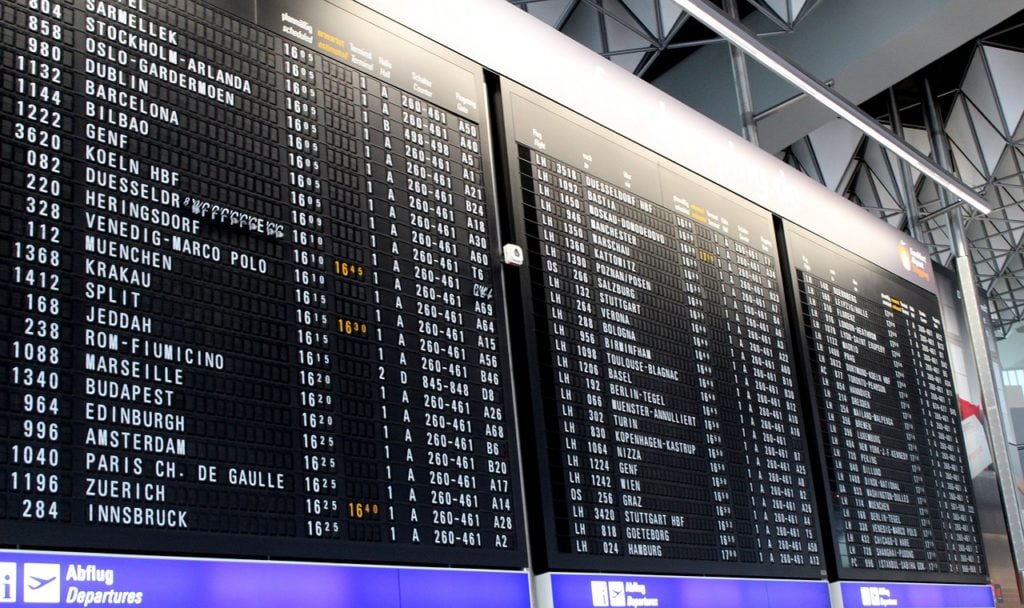 Board of flights