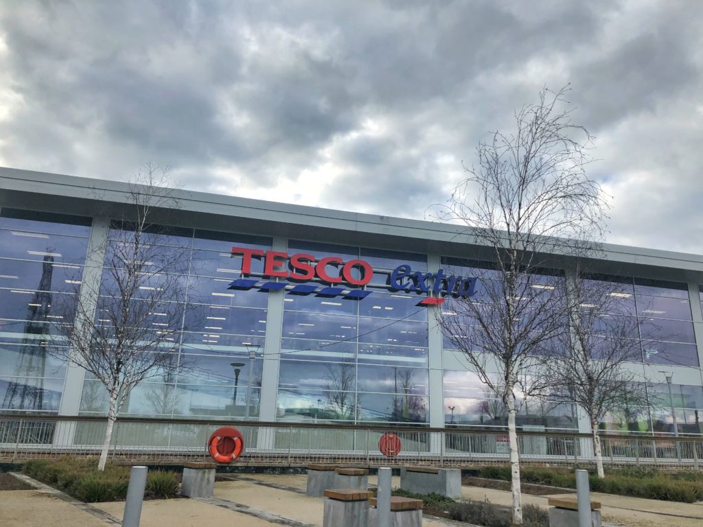 Tesco grocery story in Ireland