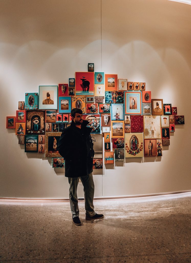 Art Display at the 21c Museum Hotel Oklahoma City