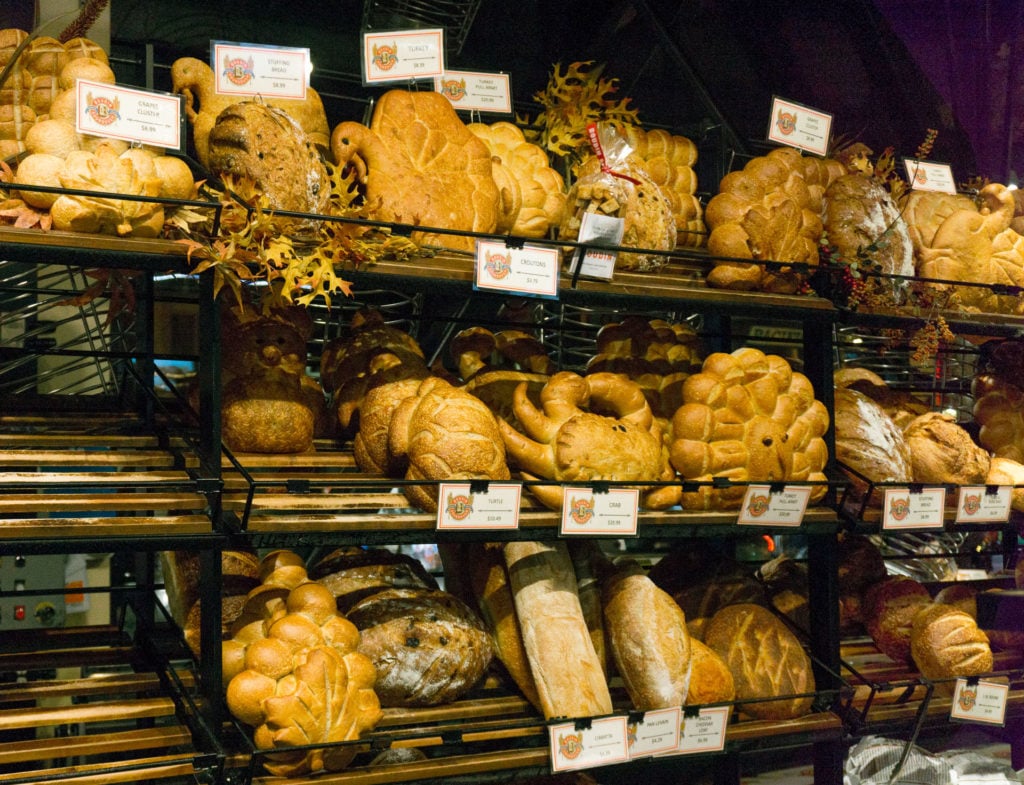 Sourdough bread at Bistro Boudin