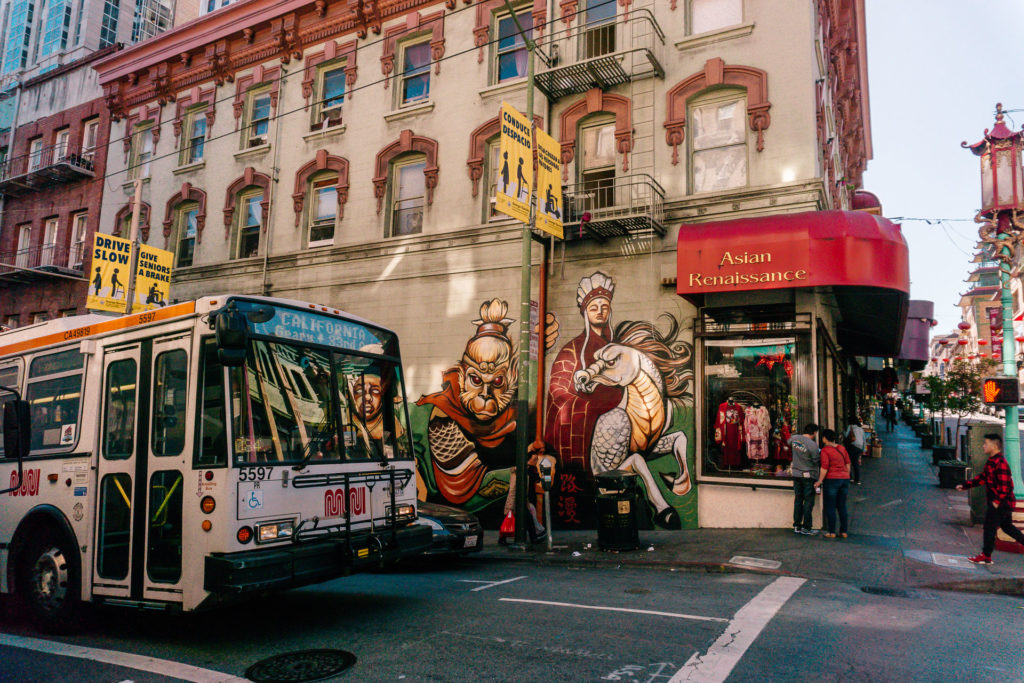 Chinatown Mural in San Francisco