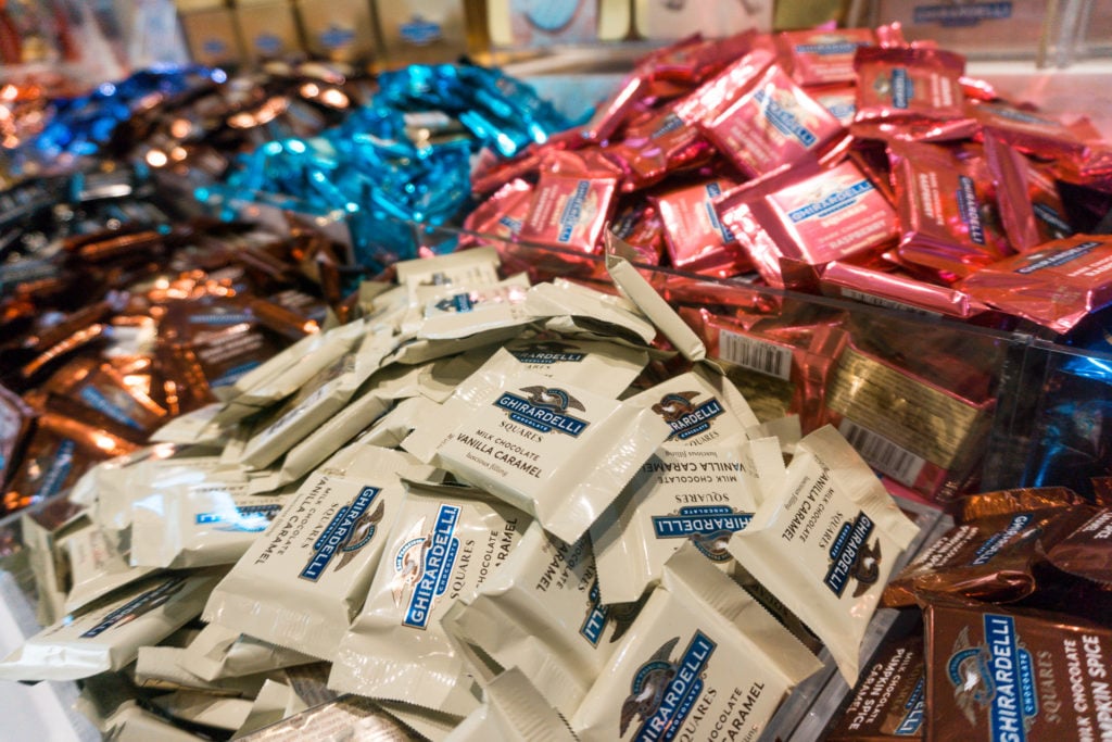 Ghirardelli Chocolate & Ice Cream Shop in San Francisco