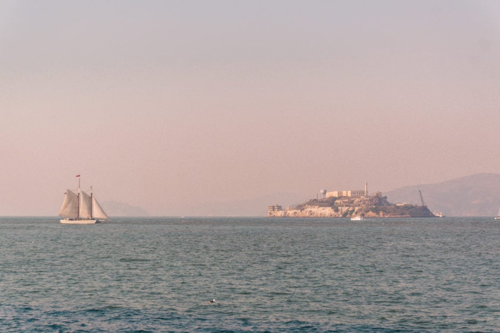 View of Alcatraz Island
