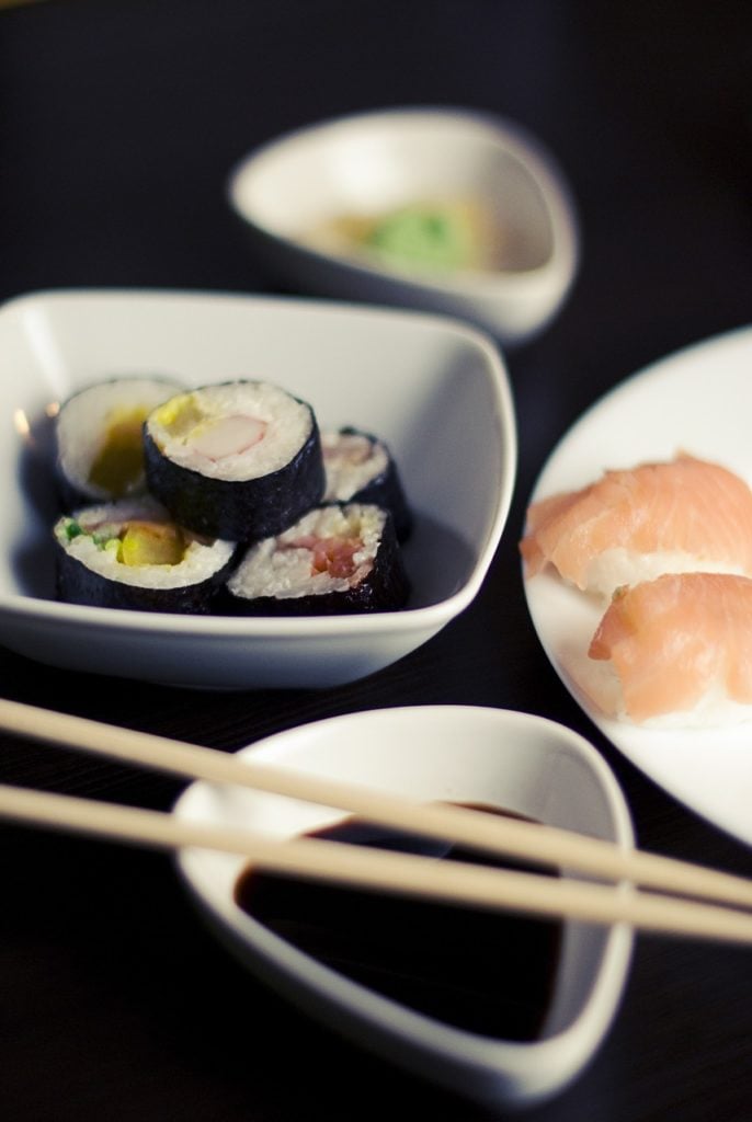 Bowl of sushi