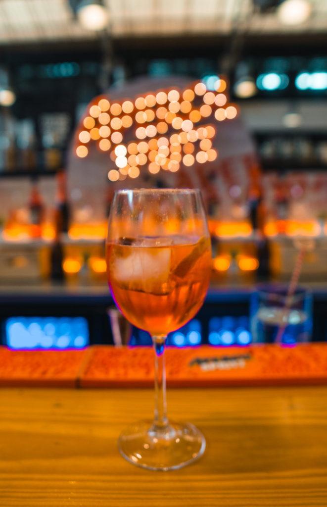 Aperol Spritz at Time Out Market in Lisbon
