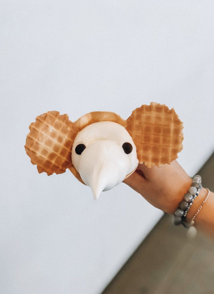 Elephant shaped Ice Cream Cone - Japan