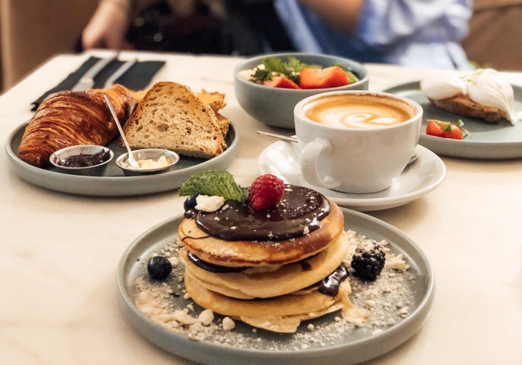 Something to add to your Lisbon itinerary - A variety of breakfast items from Dear Breakfast in Lisbon, Portugal.
