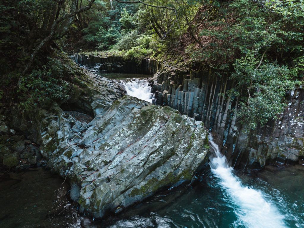Waterfall near Kawazu on the Izu Peninsula.