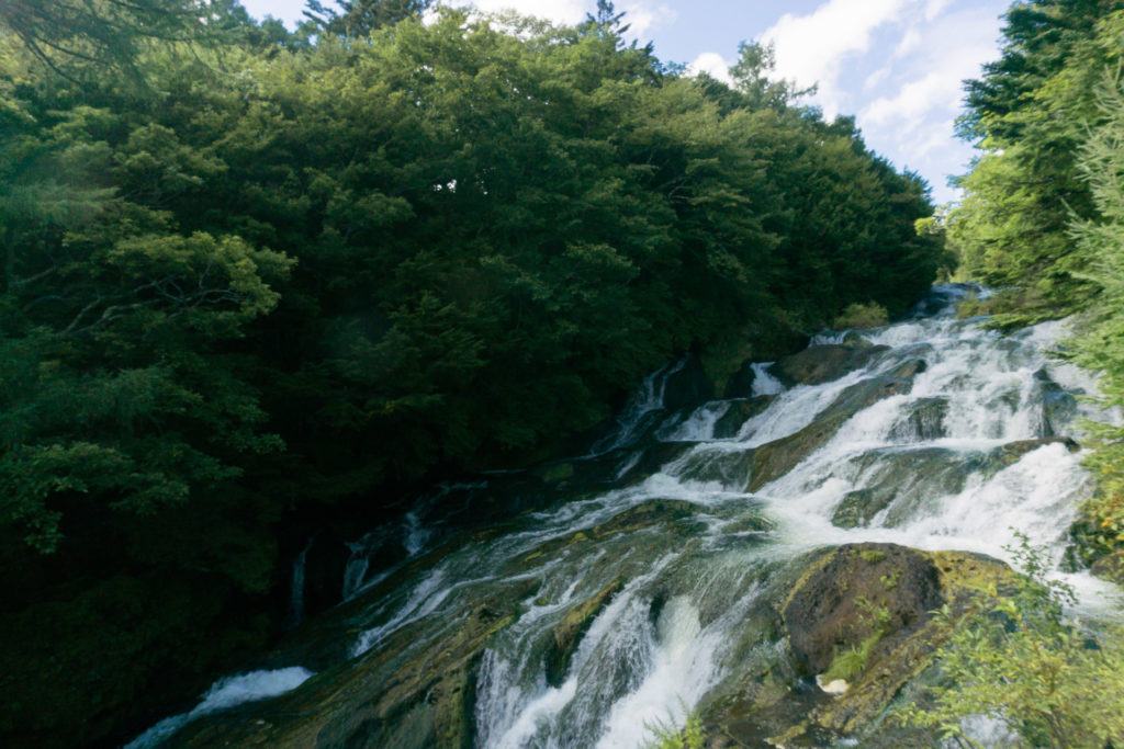 Ryuzu Falls in Nikko, Japan