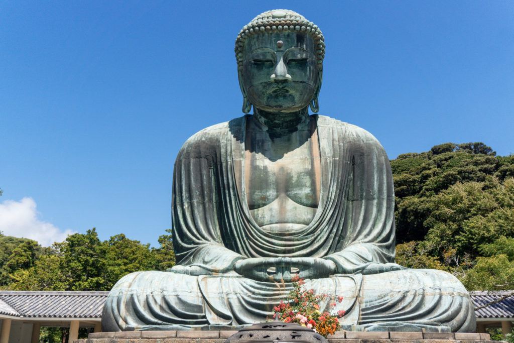 The Great Buddha at Kotoku-in in Kamakura