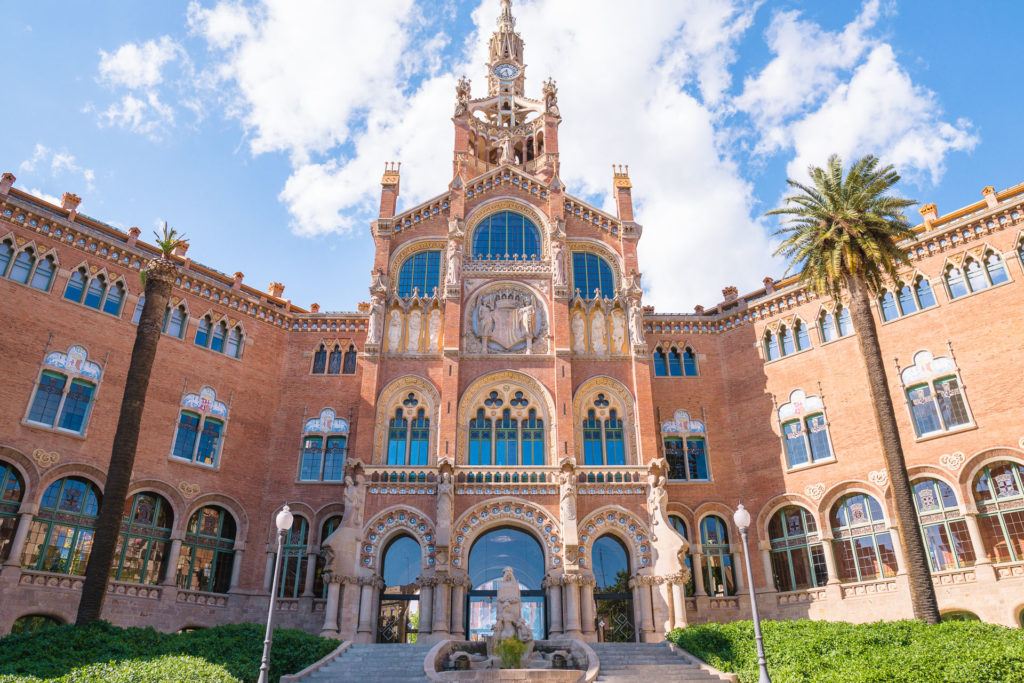 Recinte Modernista de Sant Pau in Barcelona