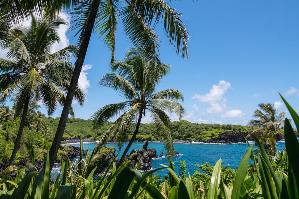 Wai'anapanapa State Park in Maui.