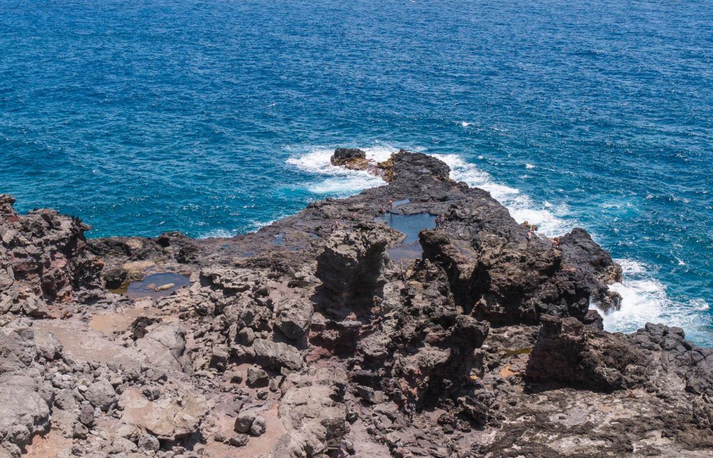 Olivine Tide Pools in Maui.