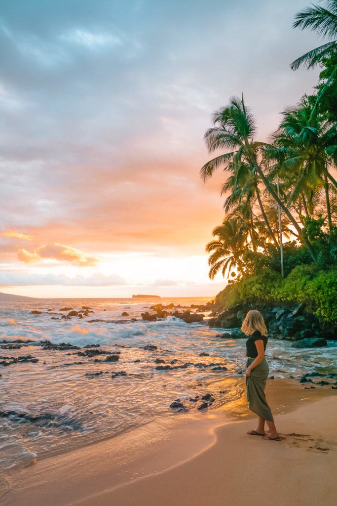 Secret Beach in Maui, Hawaii