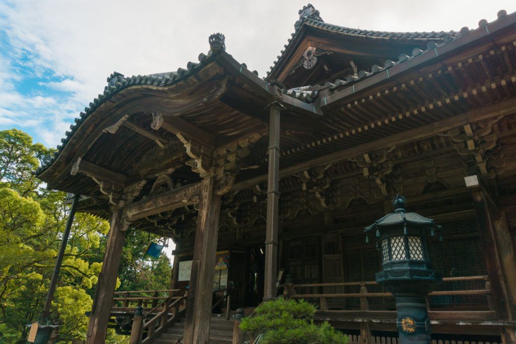 Shoshazan Engyoji Temple in Himeji, Japan