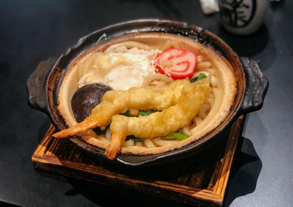 Shrimp Tempura Udon at Izakaya Genbe in Maui