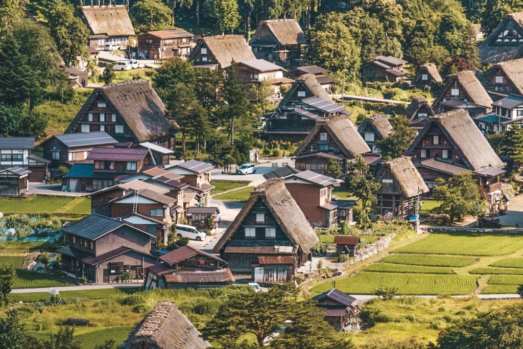 Shirakawa Village in Japan
