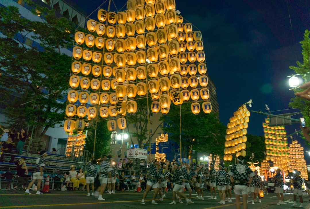 Akita Kanto Matsuri - A Thrilling Summer Festival in Akita City, Japan