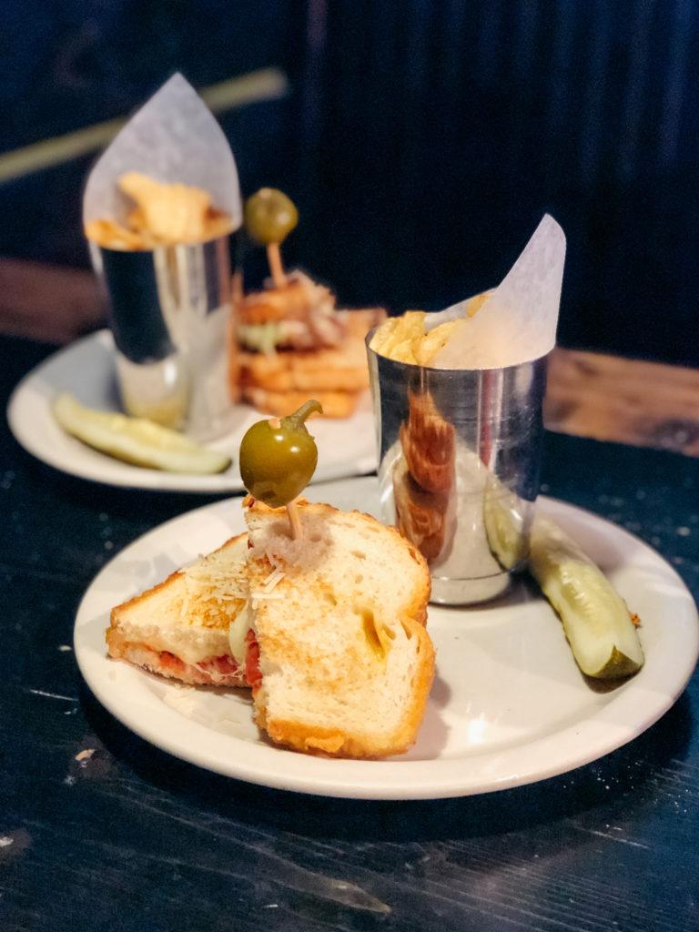 Grilled cheese sandwiches from Hammontree's - best restaurants in Northwest Arkansas