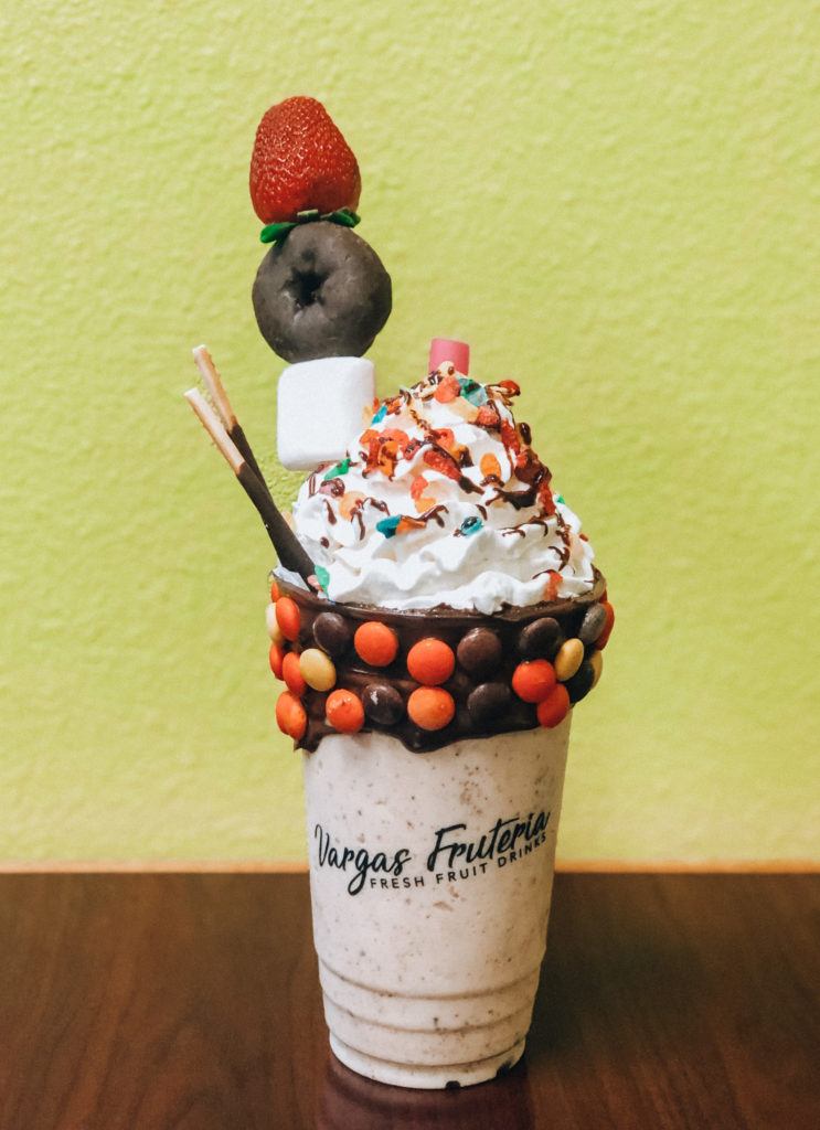 Freakshake from Vargas Fruteria in Springdale, Arkansas